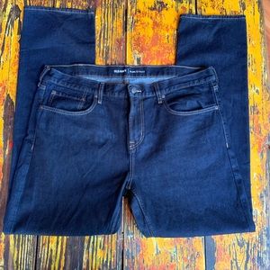 Old Navy Men’s slim dark wash jeans